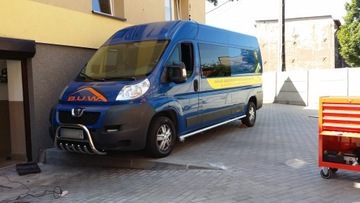 FIAT DUCATO 2014+ OCHRANNÝ RÁM PŘEDNÍ SUPER HOMOLOGACE EU OCEL NEREZ