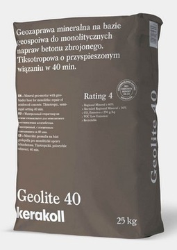 GEOLITE 40 ZAPRAWA NAPRAWCZA 2-40mm 25KG KERAKOLL