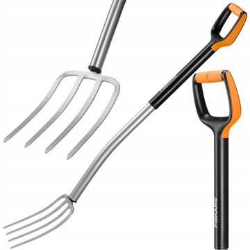 Widły ogrodowe Fiskars do kopania spulchniania ziemi metal L 120cm 1003685