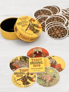 ИГРОВЫЕ КАРТЫ ТАРО УЭЙТА НАБОР КАРТ ТАРО УЭЙТА, ОРИГИНАЛЬНОЕ КРУГЛОЕ ИЗДАНИЕ 1909 ГОДА