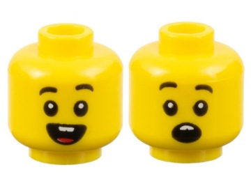 LEGO Głowa Główka 3626cpb2648 Dziecko Uśmiech