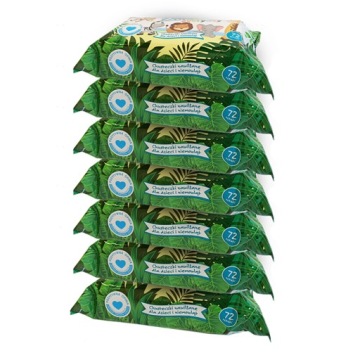 ВЛАЖНЫЕ САЛФЕТКИ DADA ЕЖЕДНЕВНЫЕ 504шт 7х72