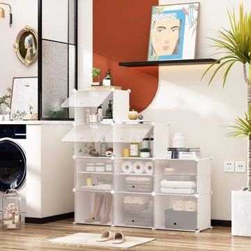 SZAFKA MODUŁOWA PÓŁKA NA BUTY OBUWIE REGAŁ SZAFA