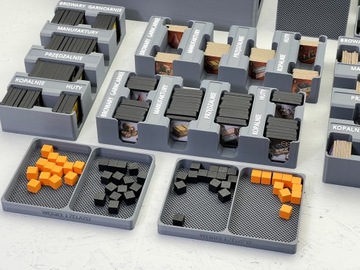 Insert pasujący do gry Brass Birmingham DELUXE (GAMU)