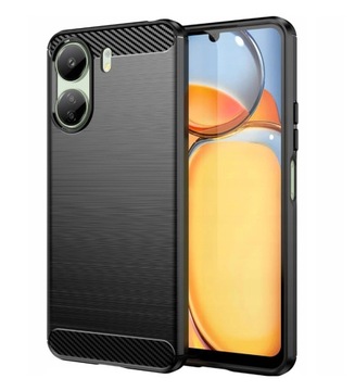 Etui Carbon do Xiaomi Redmi 13c / Poco C65