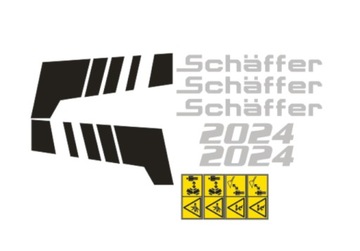 Naklejki oklejenie naklejka - SCHAFFER 2024