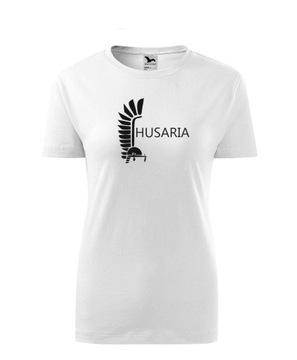 Koszulka T-shirt POLSKA HUSARIA PATRIOTA PATRIOTYCZNA damska