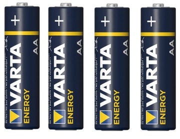 4 батарейки LR6 Varta Energy 1,5 В MN1500 AA