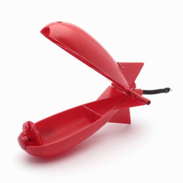 ZESTAW WĘDKARSKI2w1 RAKIETA SPOMB NĘCENIA+ ŁOPATKA WYRZUTOWA ZANĘTY PELLETU