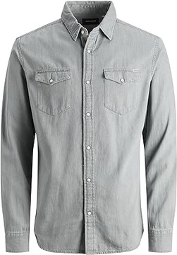 JACK&JONES Koszula Jeansowa męska Den/Slim r.XXL