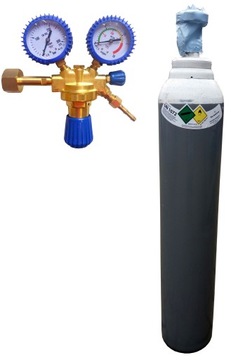 ZESTAW BUTLE BUTLA TLEN TLENOWA Z TLENEM 8L GAZOWA + REDUKTOR GAZOWY O2