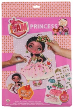 Magnetyczne Przebieranki LALKA I AM PRINCESS