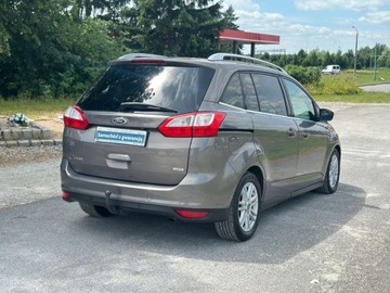 Ford C-MAX II Minivan 1.6 EcoBoost 150KM 2012 Ford Grand C-MAX Raty 1.6 benz Klimatronic, park asist Grzana szyba serw, zdjęcie 19