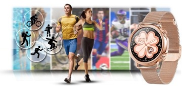 SMARTWATCH DAMSKI RUBICON TERMOMETR PULS + GRAWER