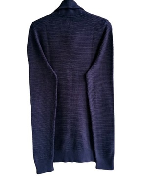 H&M Bawełniany sweter z kominowym kołnierzem L