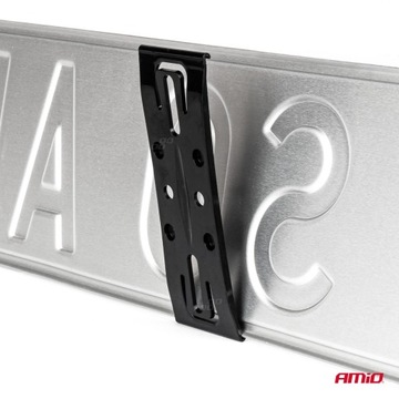 БЕЗРАМОЧНОЕ КРЕПЛЕНИЕ НОМЕРНОГО ЗНАКА AMiO