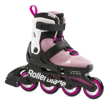 Różowe rolki ROLLERBLADE MICROBLADE r. 36,5-40,5