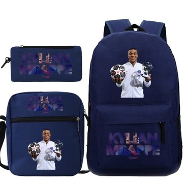 KYLIAN MBAPPE ZESTAW PLECAK TORBA PIÓRNIK WZORY