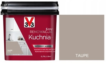 V33 Farba RENOWACJA Meble Kuchenne TAUPE 750ml