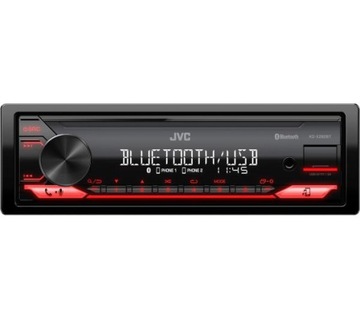 РАДИО JVC KD-X282BT BLUETOOTH МОЩНОСТЬ 50 Вт РАДИО 1-DIN