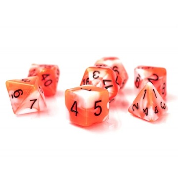 KREW O ŚWICIE ZESTAW 7 KOŚCI KOSTEK RPG