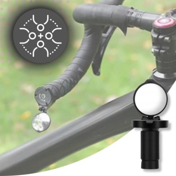 ЗЕРКАЛО НА РУЛЕ ВЕЛОСИПЕДА СКЛАДНОЕ КОНВЕКЦИОННОЕ ЗЕРКАЛО ЗАДНЕГО ВИДА НА ВЕЛОСИПЕД