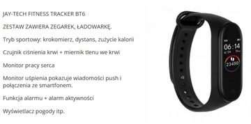 Jay-tech BT4 Fitness SmartBand Монитор сна IP67