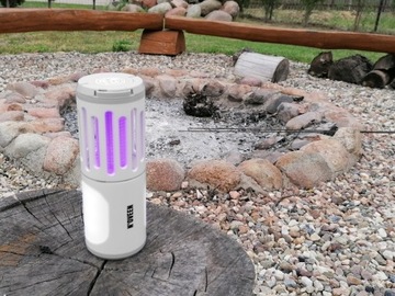 ИНСЕКТИЦИДНАЯ ЛАМПА ДЛЯ ПАЛАТКИ 2В1 СВЕТОДИОДНЫЙ ФОНАРЬ НА АККУМУЛЯТОРЕ НАСЕКОМО КОМАР ЛАПА