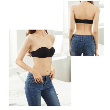 Wireless Strapless Bra Wireless Strapless S Black