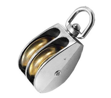 Одинарный вращающийся канатный блок - 2 дюйма