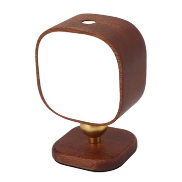 Drewniana magnetyczna lampa ścienna przenośna