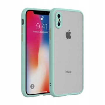 ETUI OCHRONA APARATU DO IPHONE XS MAX | TURKUSOWY