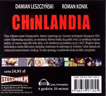 ЧИНЛАНДИЯ - ДАМИАН ЛЕЩИНСКИЙ, РОМАН КОНИК [АУДИОКНИГА] [CD-MP3]