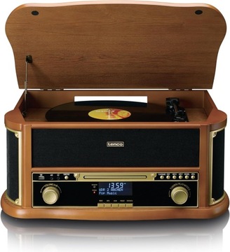 Gramofon Lenco TCD-2571 CD Mp3 USB DAB+ REC Bluetooth PILOT