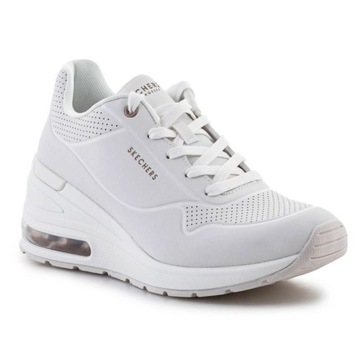 Białe Syntetyk Buty Sportowe Skechers r.36,5