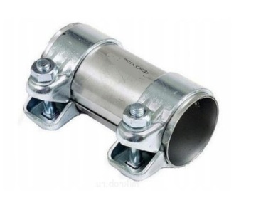 ŁĄCZNIK ZŁĄCZE OPASKA OBEJMA RUR 45MM x 125MM