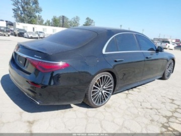 Mercedes Klasa S W223/V223 2022 Mercedes-Benz Klasa S 580 4matic, 2022r., 4x4, 4.0L 4.0 Hybryda 496KM, zdjęcie 3