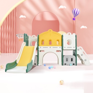 Игрушка для детей, позволяющая подниматься с горки. Переключитесь на игру 6 в 1