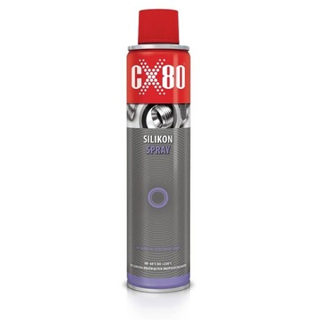 CX80 SILIKON SPRAY DO USZCZELEK GUMY 300 ML