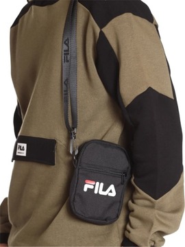 СПОРТИВНАЯ СУМКА FILA MESSAGE, ЧЕРНАЯ