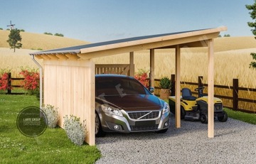 Навес для машины BOSSE CARPORT 370x580 см Производитель