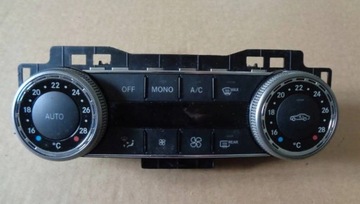 MERCEDES C W204 PANEL KLIMATIZACE