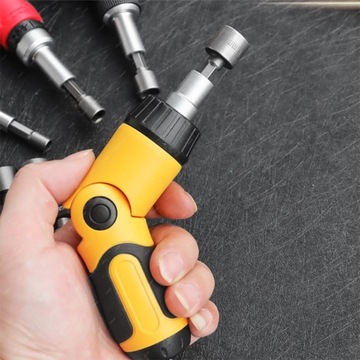 КЛЮЧИ ТОРЦЕВЫЕ, НАСАДКИ ТОРЦЕВЫЕ, НАБОР 9 шт. 5-13 мм ДЛЯ ОТВЕРТКИ ОТВЕРТКИ