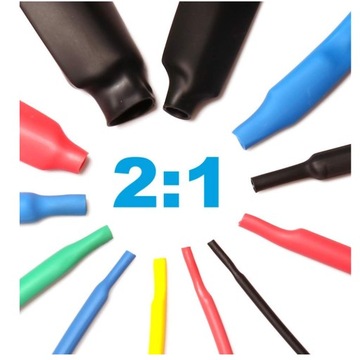 ТЕРМОУСАДОЧНЫЕ ТРУБКИ ФУТБОЛКА 850 ШТ. В КОРОБКЕ 12