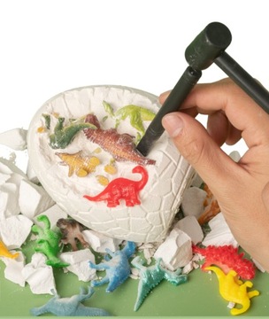 Огромное яйцо динозавра XXL, раскопки шахты, яйцо археолога ископаемого