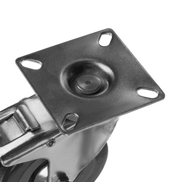 НАБОР 4x ШТ. РЕЗИНОВЫЕ КОЛЕСА МЕБЕЛЬНЫЕ ТРАНСПОРТНЫЕ КОЛЕСА