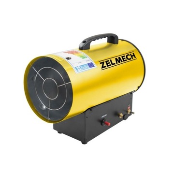 Газовый обогреватель мощностью 15 кВт с регулировкой Zelmech.