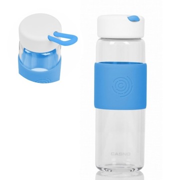 Szklana butelka na wodę sok Casno 520 ml
