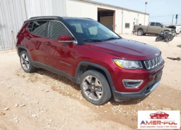 Jeep Compass II 2021 Jeep Compass Limited 4x4, od ubezpieczalni 2.4 Benzyna 180KM
