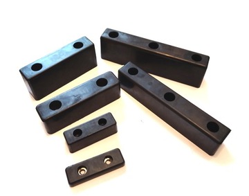 Рампа автомобильный бампер 200x52x80 2 отверстия